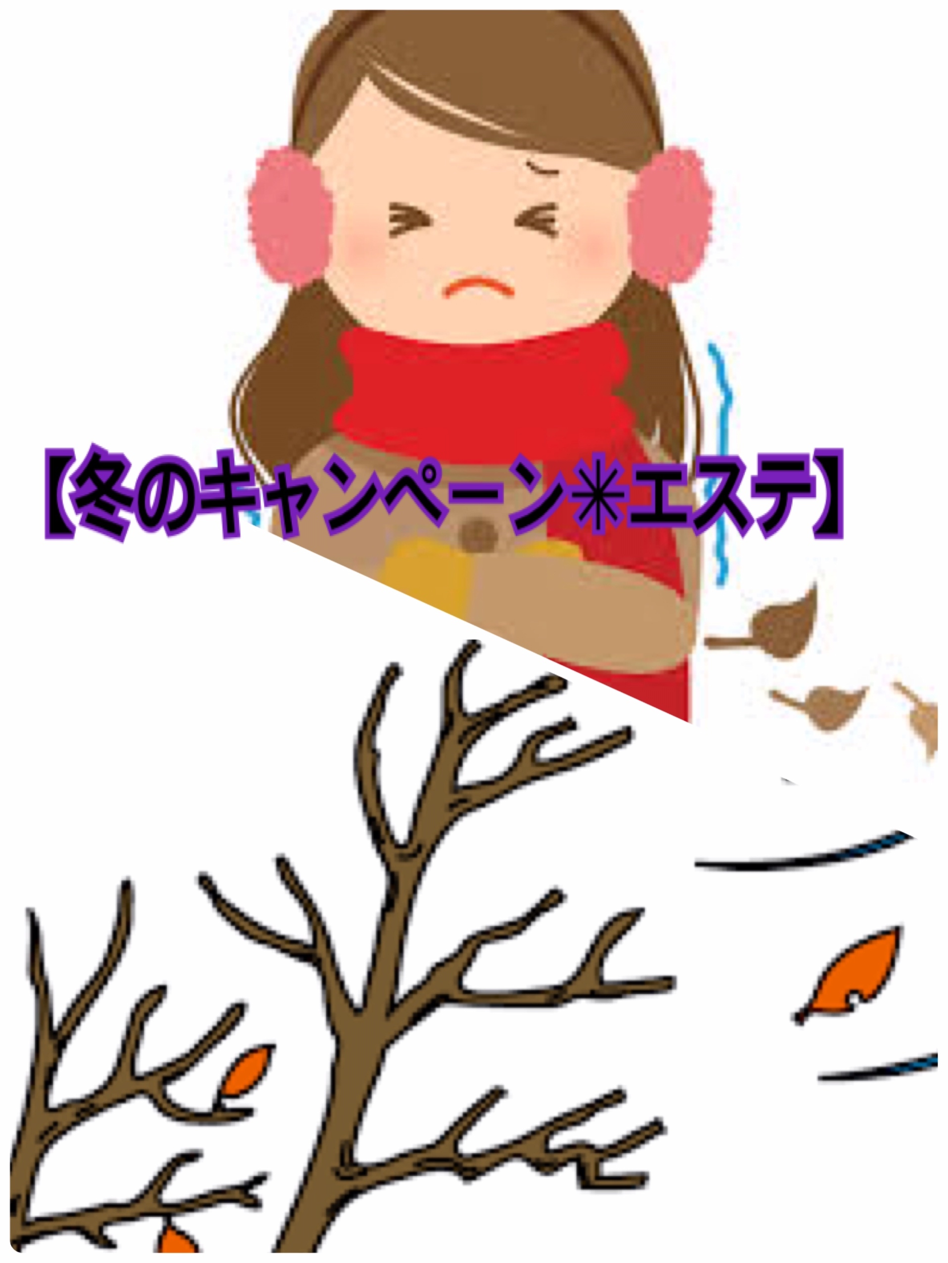 冬のキャンペーンエステ